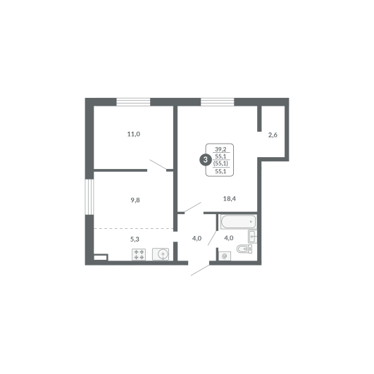 План квартиры