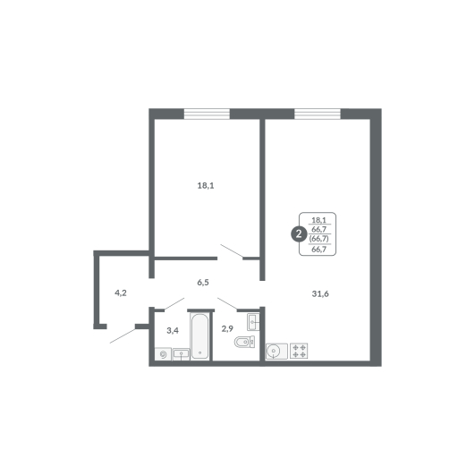 План квартиры