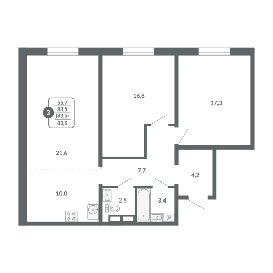 План квартиры