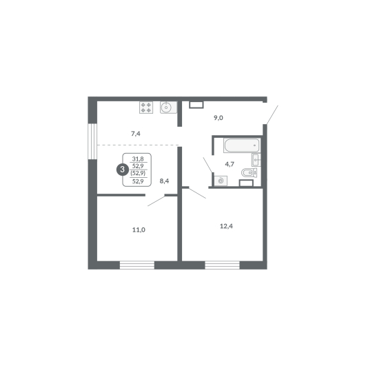 План квартиры