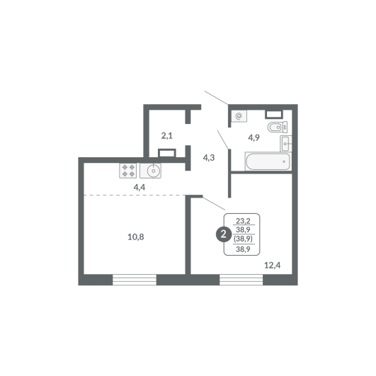 План квартиры