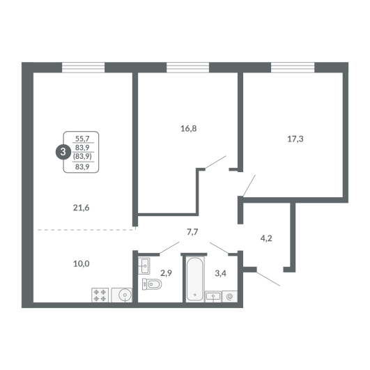 План квартиры