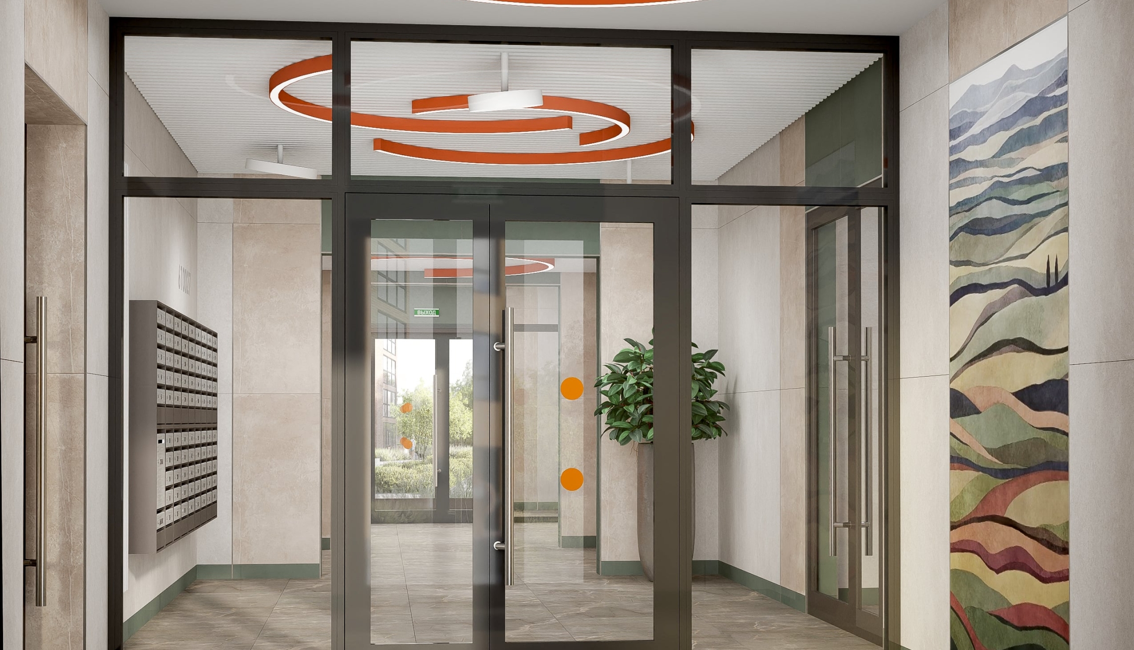 Живописный подъезд