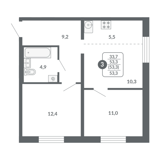 План квартиры
