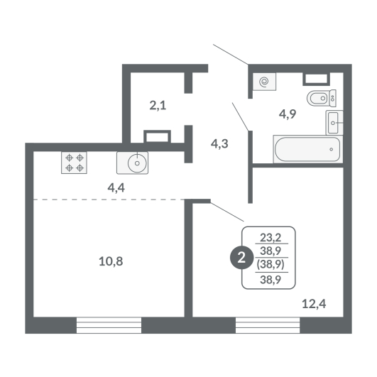 План квартиры